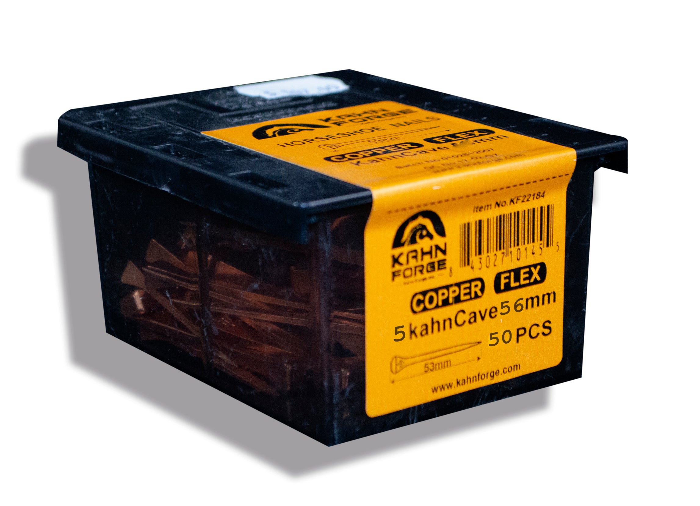 CLAVO P/HERRADURA #5 KAHN CAVE KAHN FORGE 56MM C/50 PZAS