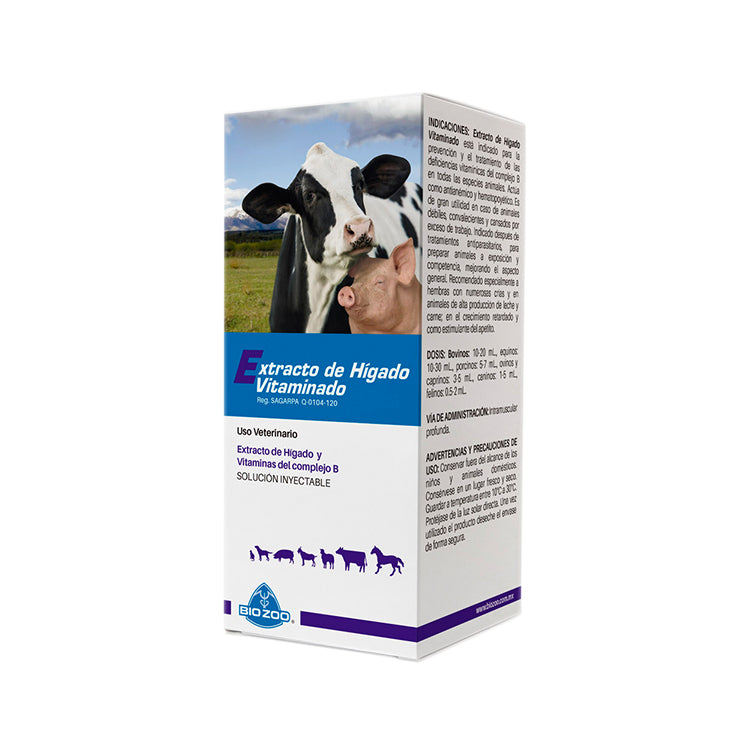 EXTRACTO DE HIGADO VITAMINADO 250