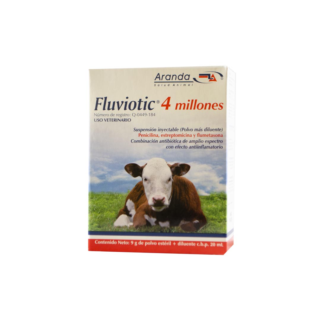 FLUVIOTIC 4 MILL PARA 20 ML ARANDA