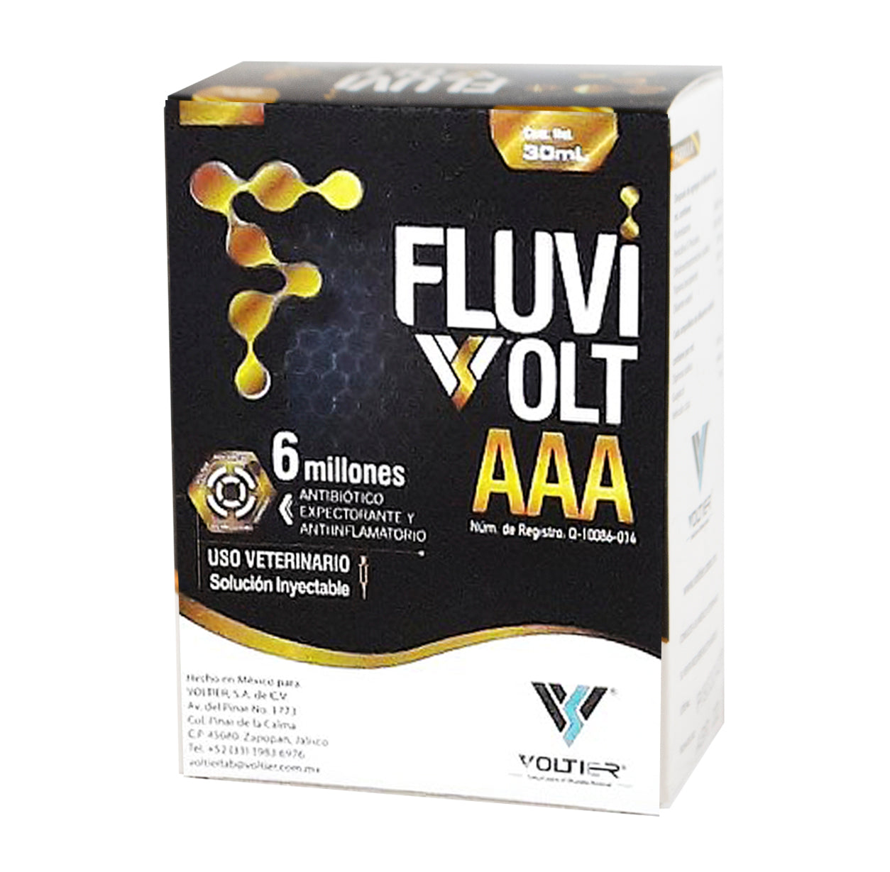 FLUVIVOLT AAA 6 MILL 30 ML