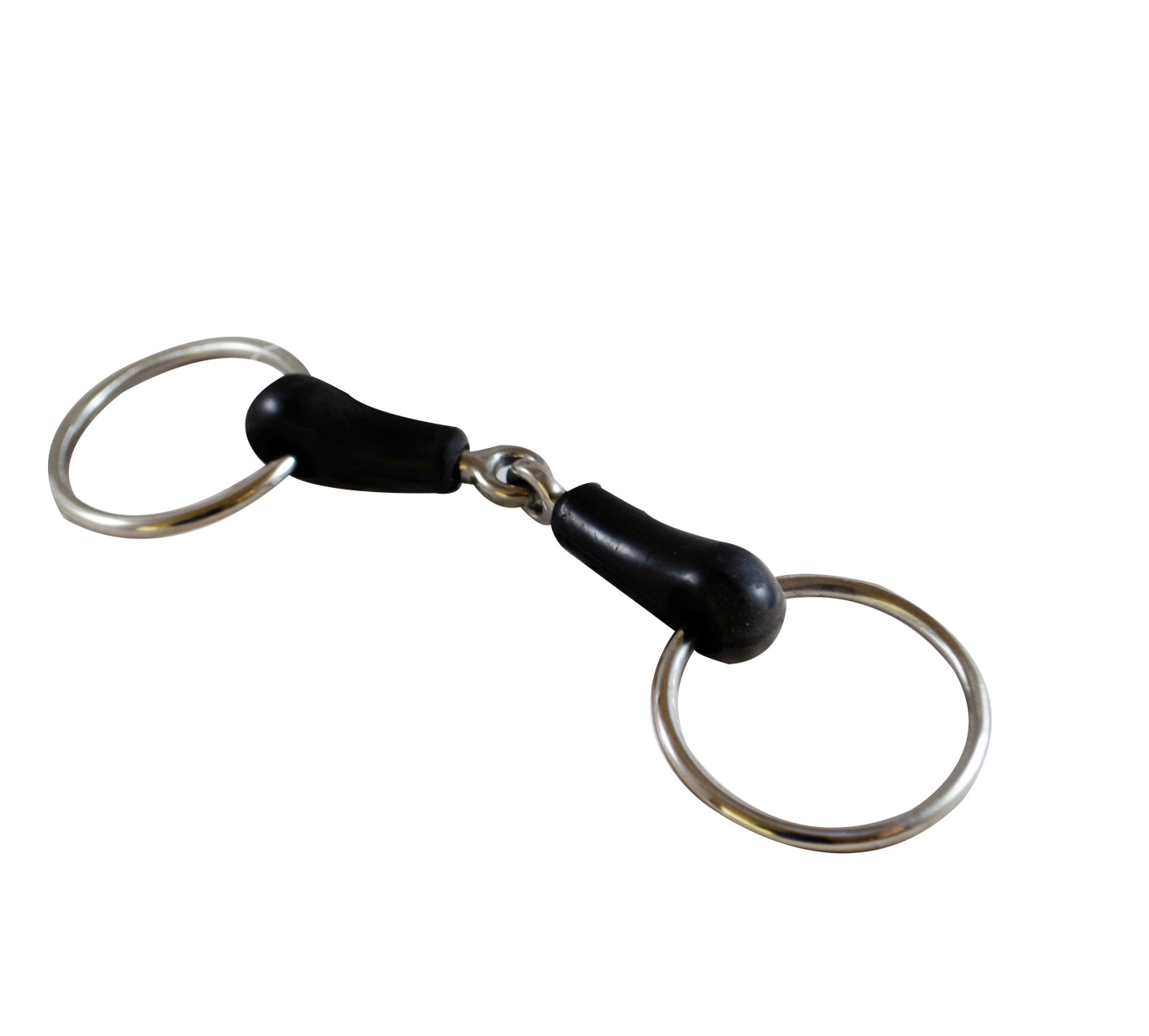 FRENO #20095 QUEBRADO CON HULE TIPO SNAFFLE ARGOLLA