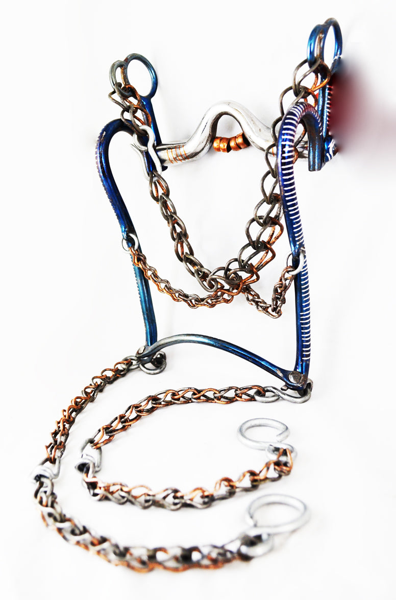 FRENO #250-1 AZUL PATA DE 5" DIF BOCADO (BLOCK)