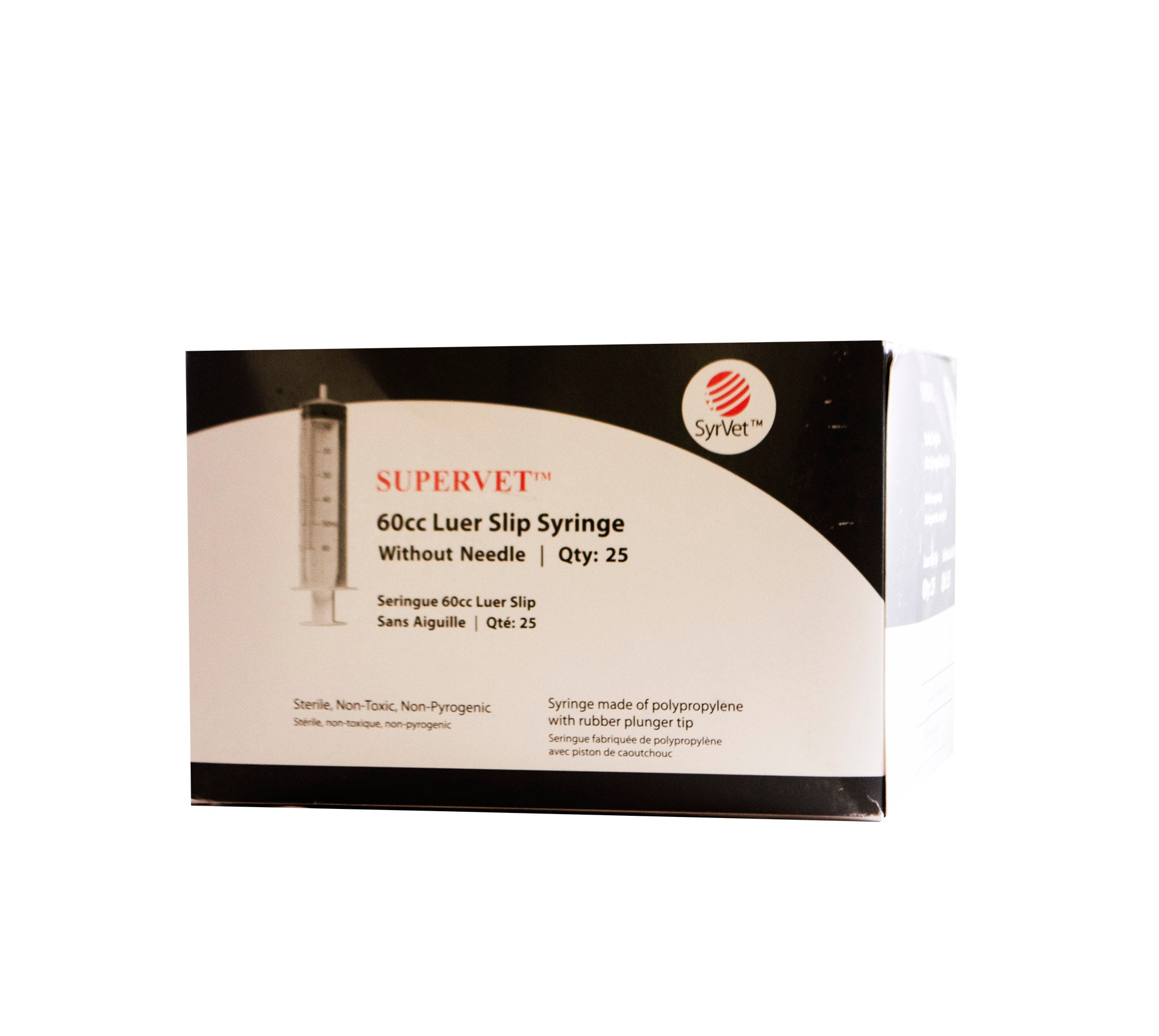 JERINGA 60ml s/aguja C/25 LUER SLIP #9150