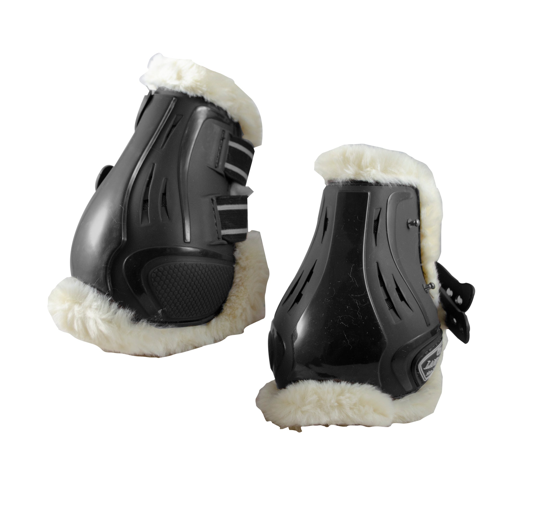 POLAINA #BE506718011500L FETLOK LAMICELL COMFORT NEGRO/NAT GDE