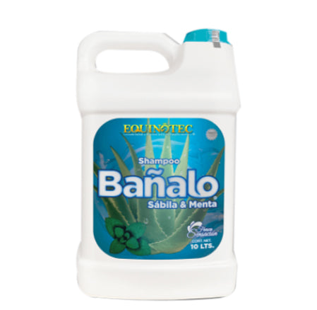 SHAMPOO BAÑALO SABILA MENTA 10 L