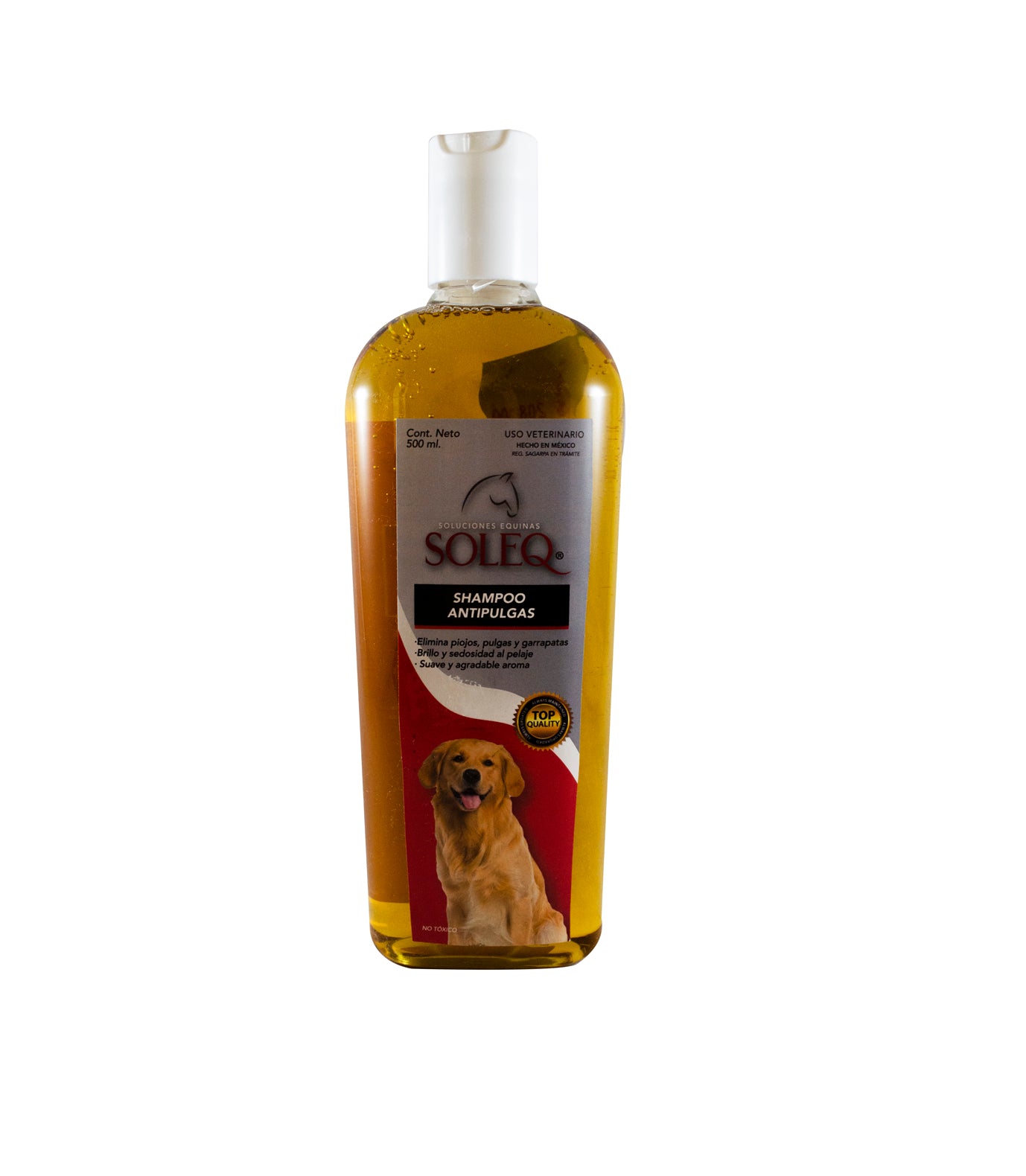 SHAMPOOO ANTIPULGAS SOLEQ 500 ML