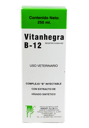 VITANHEGRA B-12 250 ML