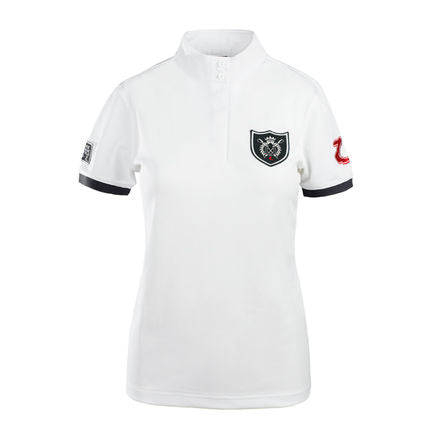 PLAYERA #33047 DAMA T-S/38 BLANCA MANGA CORTA