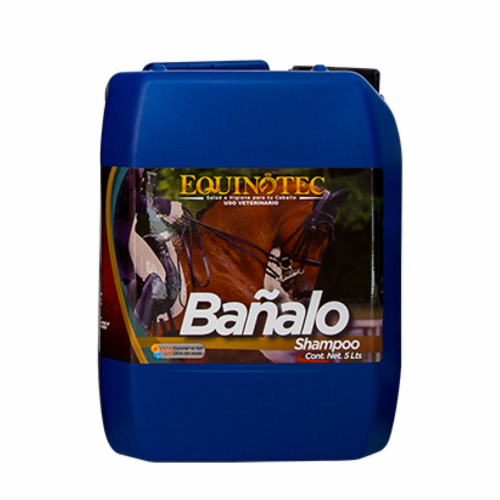 SHAMPOO BAÑALO P/CABALLO EQUINOTEC 5 lt