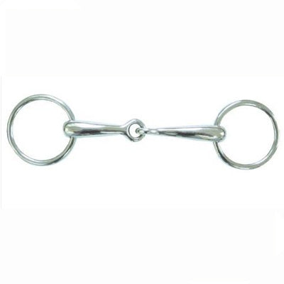 FRENO #20137-125 RING SNAFFLE NIQUELADO