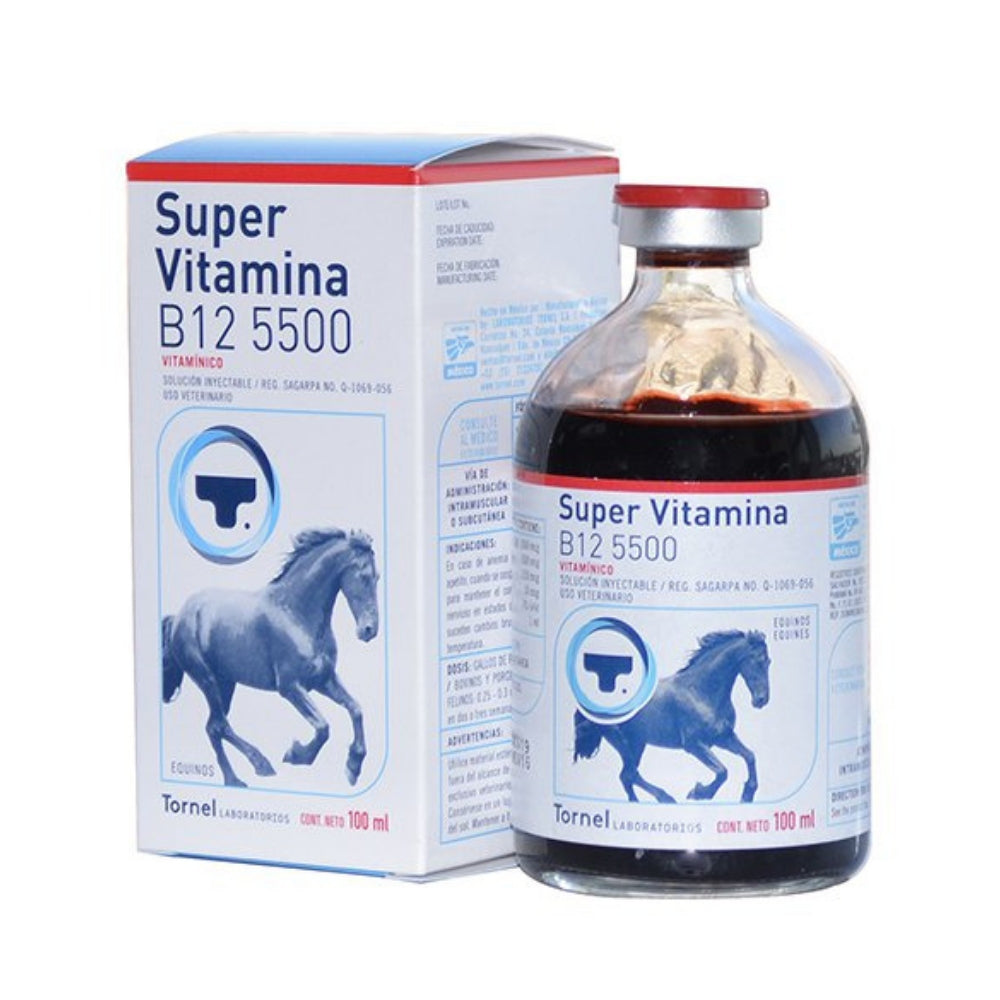SUPER VITAMINA B12 5500 100ml CABALLO