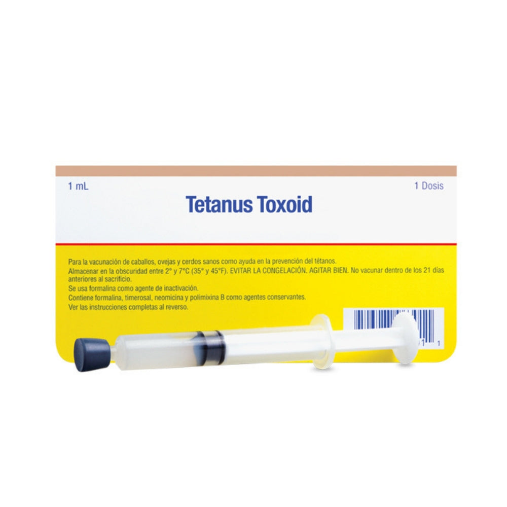 VACUNA TETANOS TOXOID 1 dosis