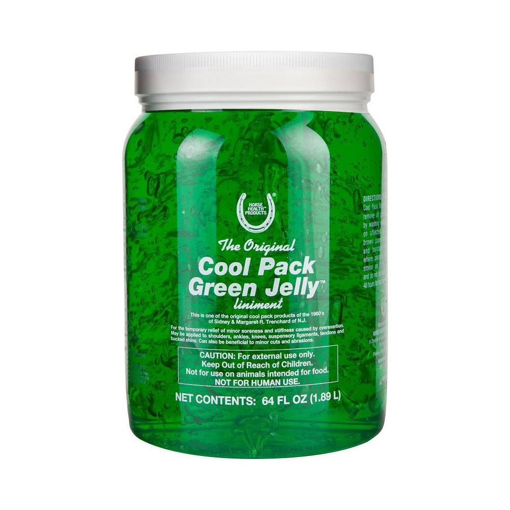 COOL PACK GREEN JELLY LINIMENT 64oz.