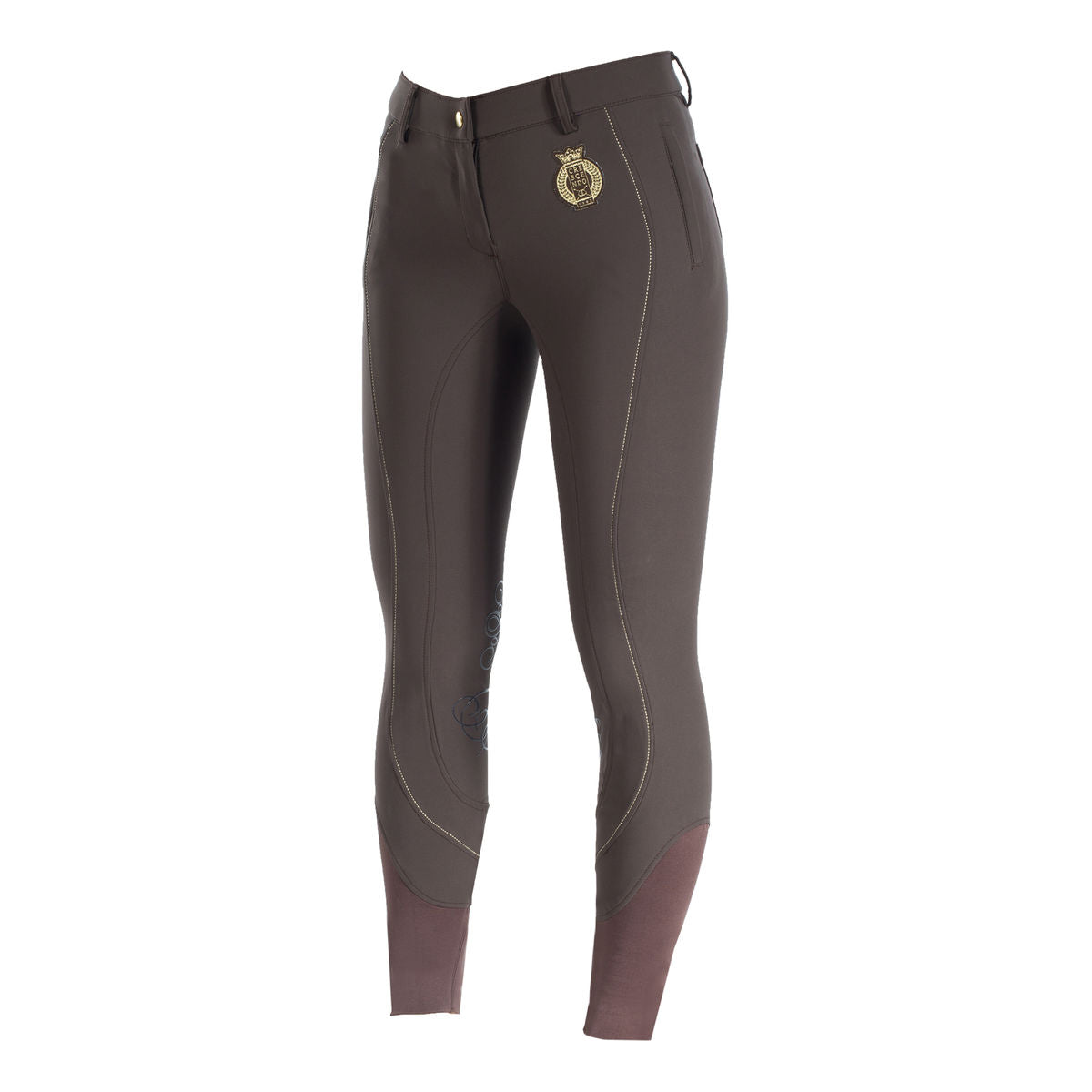 PANTALON #36599 CAFE/DORADO T-30/42 DAMA