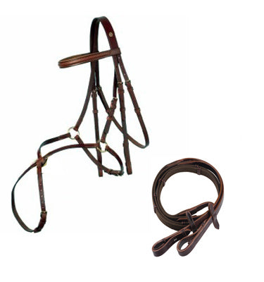 BRIDA #9406 TIPO INGLES CON BOSAL EN 8