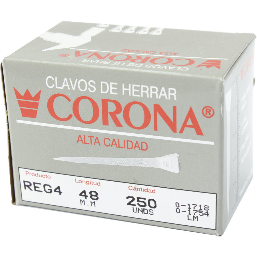 CLAVO P/HERRADURA #4.0 CORONA C/250 PZ