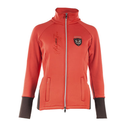 SUDADERA #32953 NARANJA DAMA T-6
