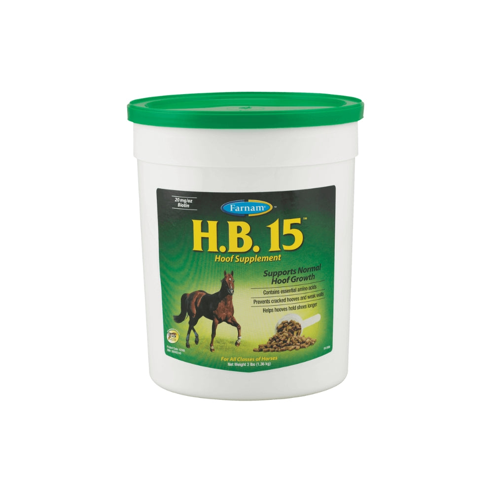 H.B. 15 3 lbs