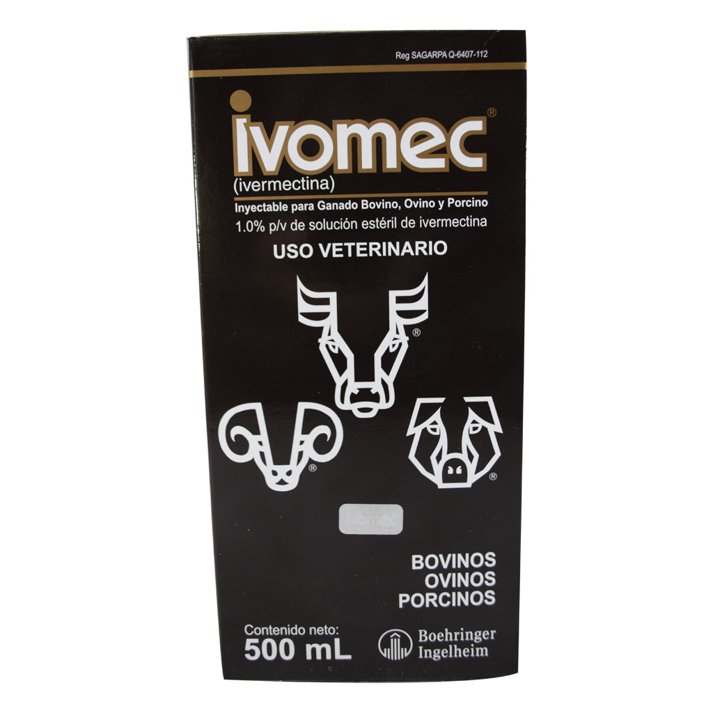 IVOMEC 1% INY 500 ML