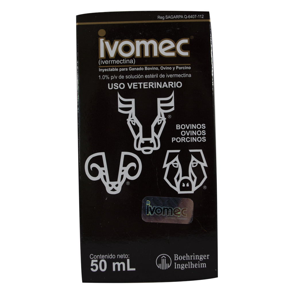 IVOMEC 1% INY 50 ML