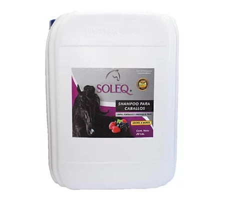 SHAMPOO SOLEQ MORAS 20 LT