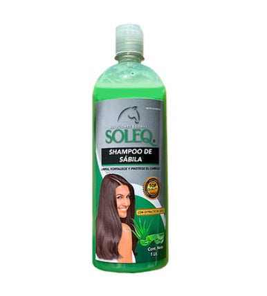 SHAMPOO SOLEQ SABILA 1 LT P/HUMANO