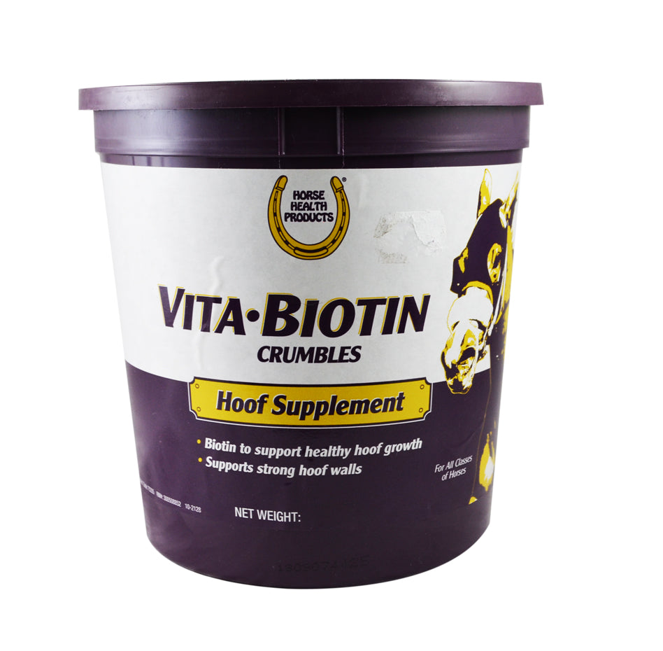 VITA BIOTIN CRUMBLES 3 LBS HORSE HEALTH