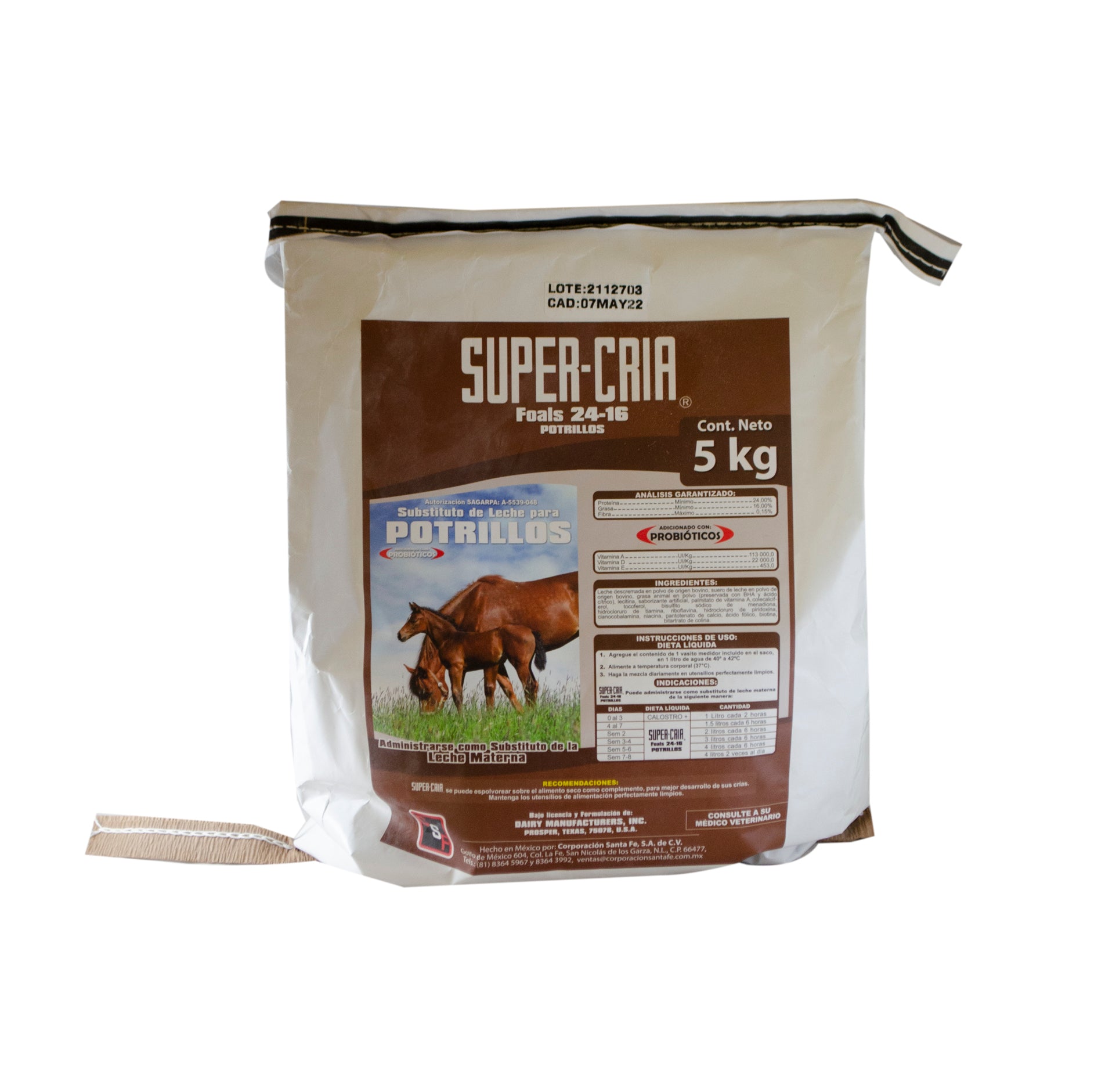 SUPER CRIA PARA POTRILLO 5 KG