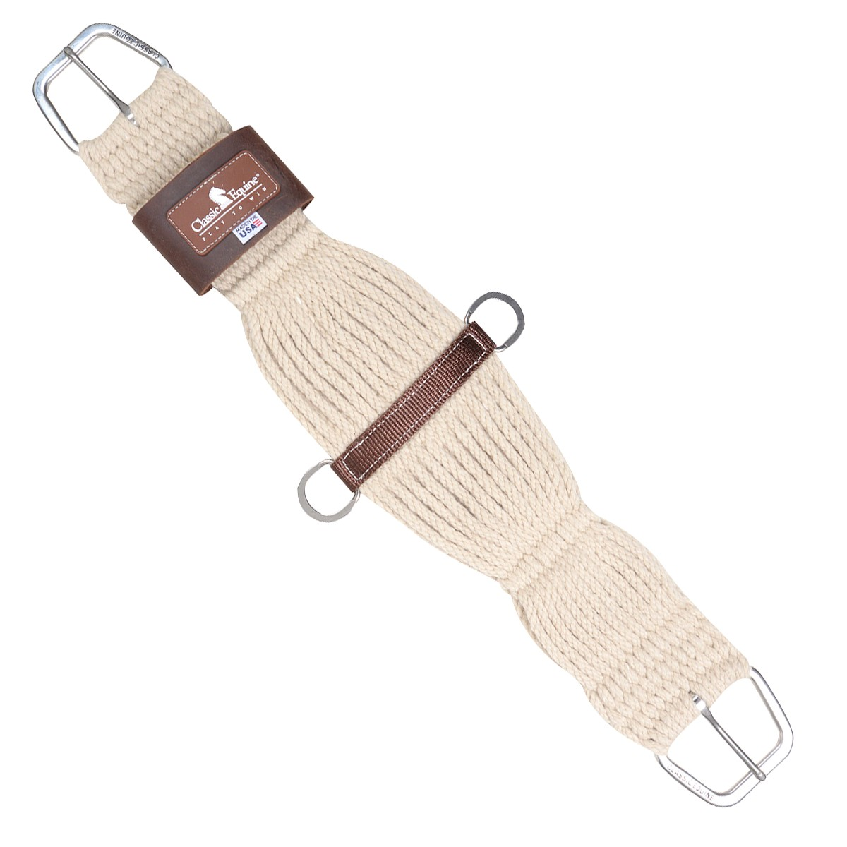 CINCHO CLASSIC EQUINE 27 HILOS ROPER 34"