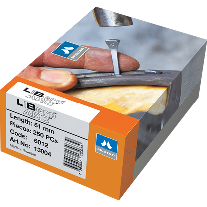 CLAVO P/HERRADURA MUSTAD LIBERO C/250 PZAS