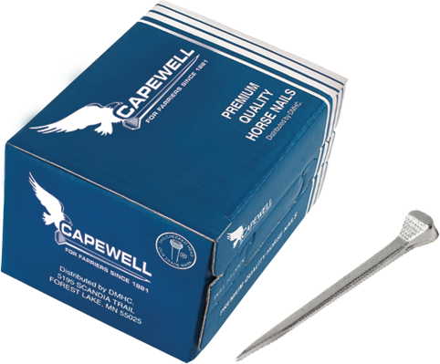 CLAVO P/HERRADURA CAPEWELL C/250 PZAS