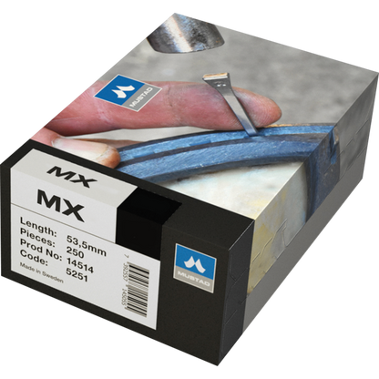 CLAVO P/HERRADURA #50 MX MUSTAD C/250 PZS