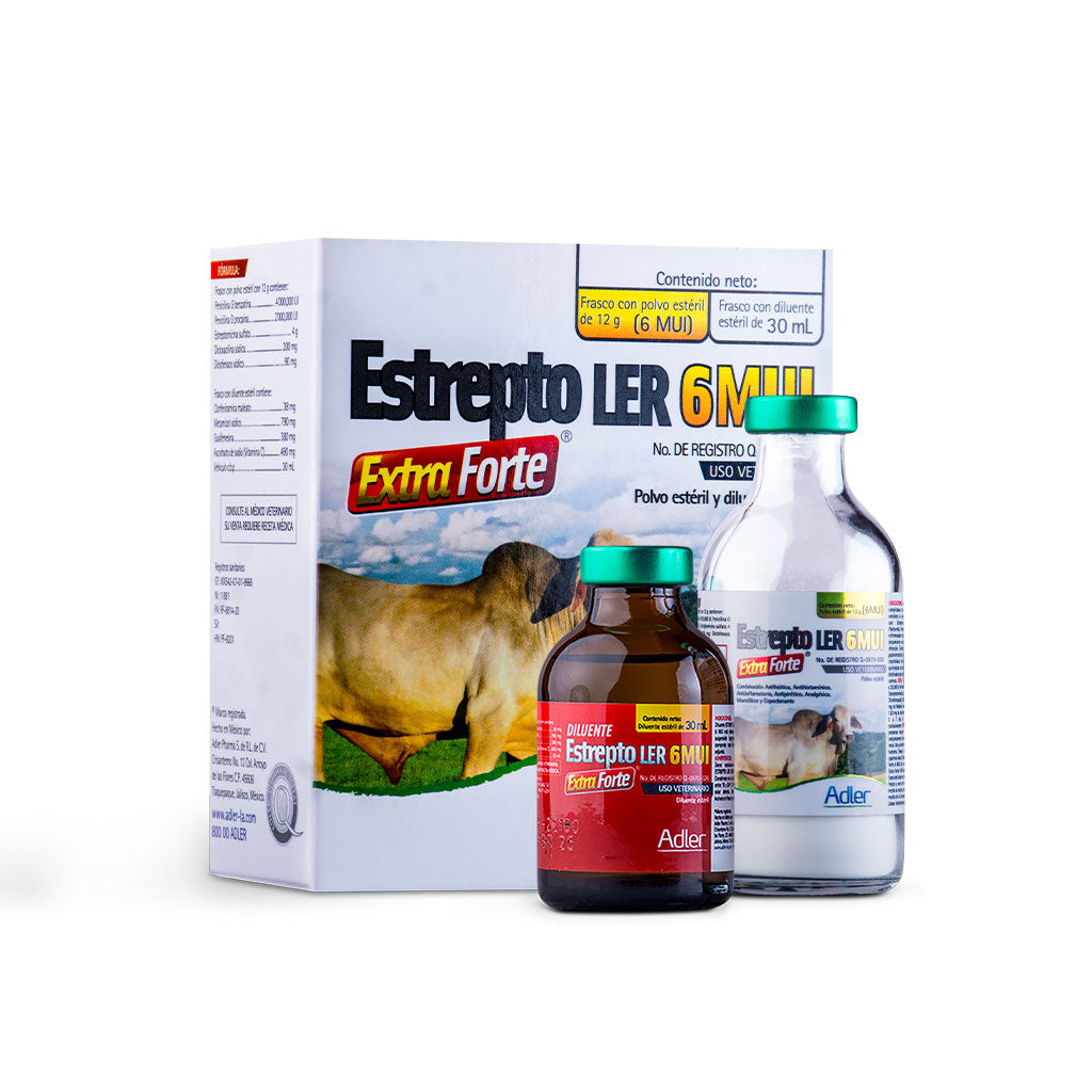 ESTREPTO LER EXTRA FORTE 6M UI 30ML