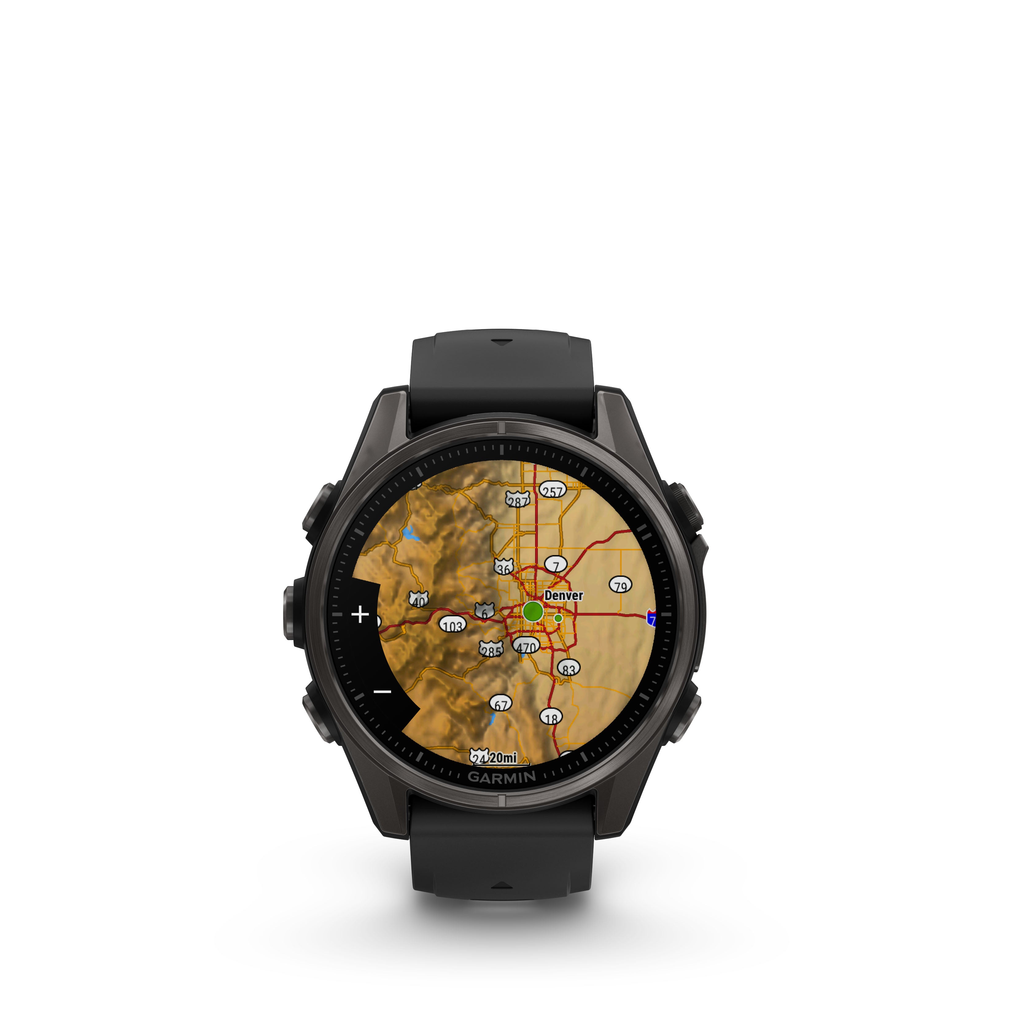 RELOJ GPS FENIX 8 43MM CARBON