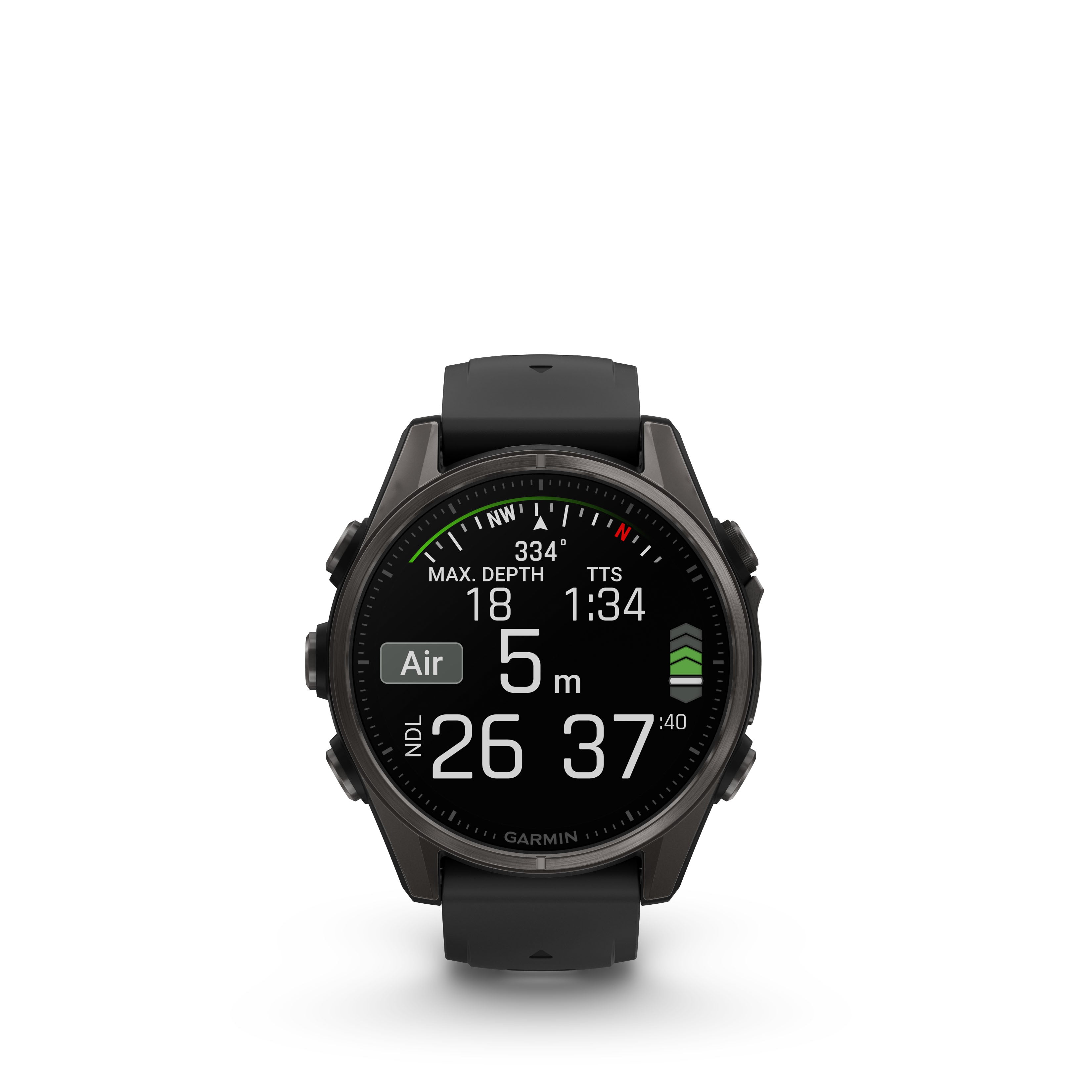 RELOJ GPS FENIX 8 43MM CARBON