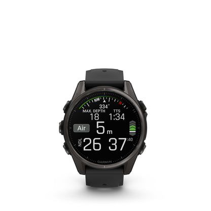 RELOJ GPS FENIX 8 43MM CARBON