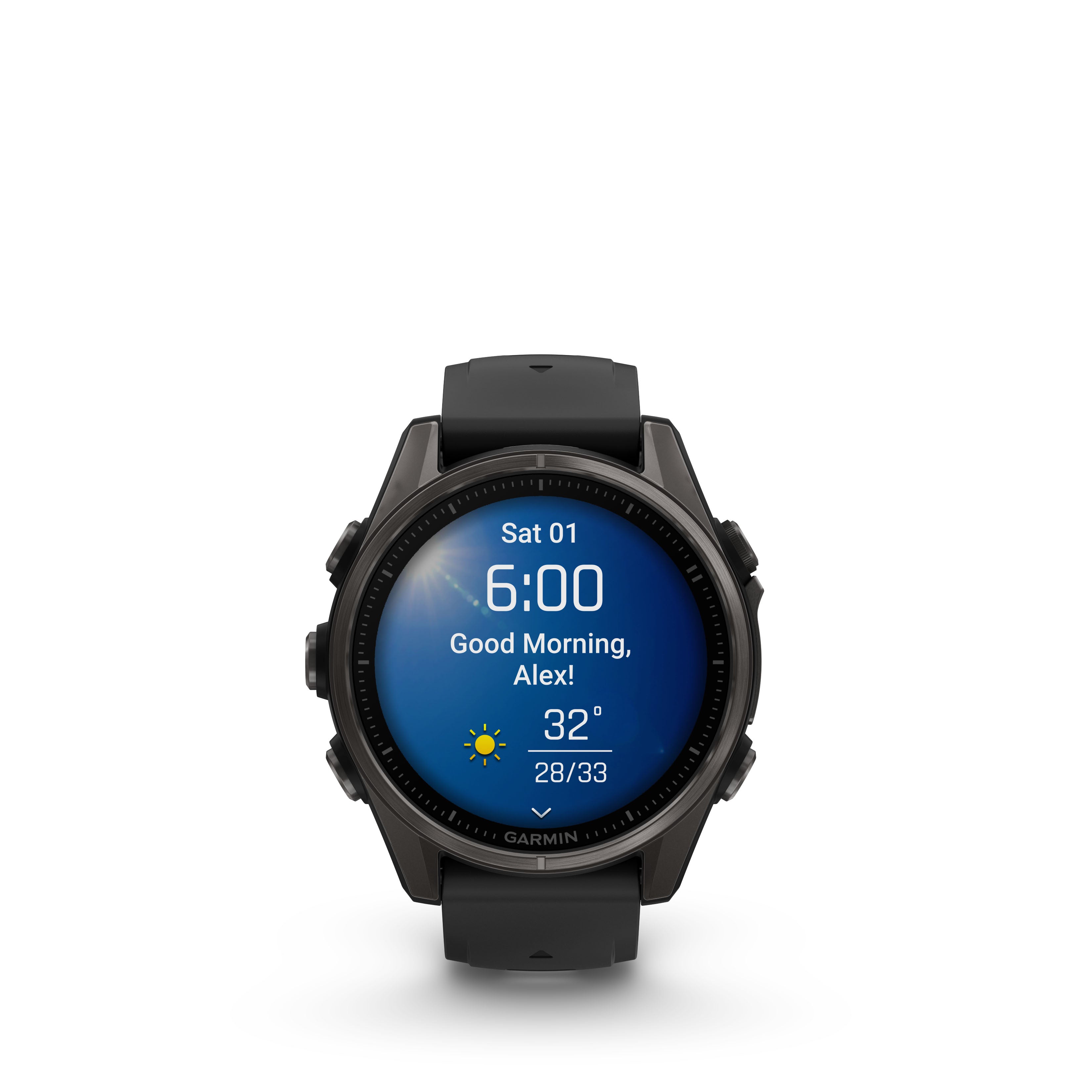 RELOJ GPS FENIX 8 43MM CARBON