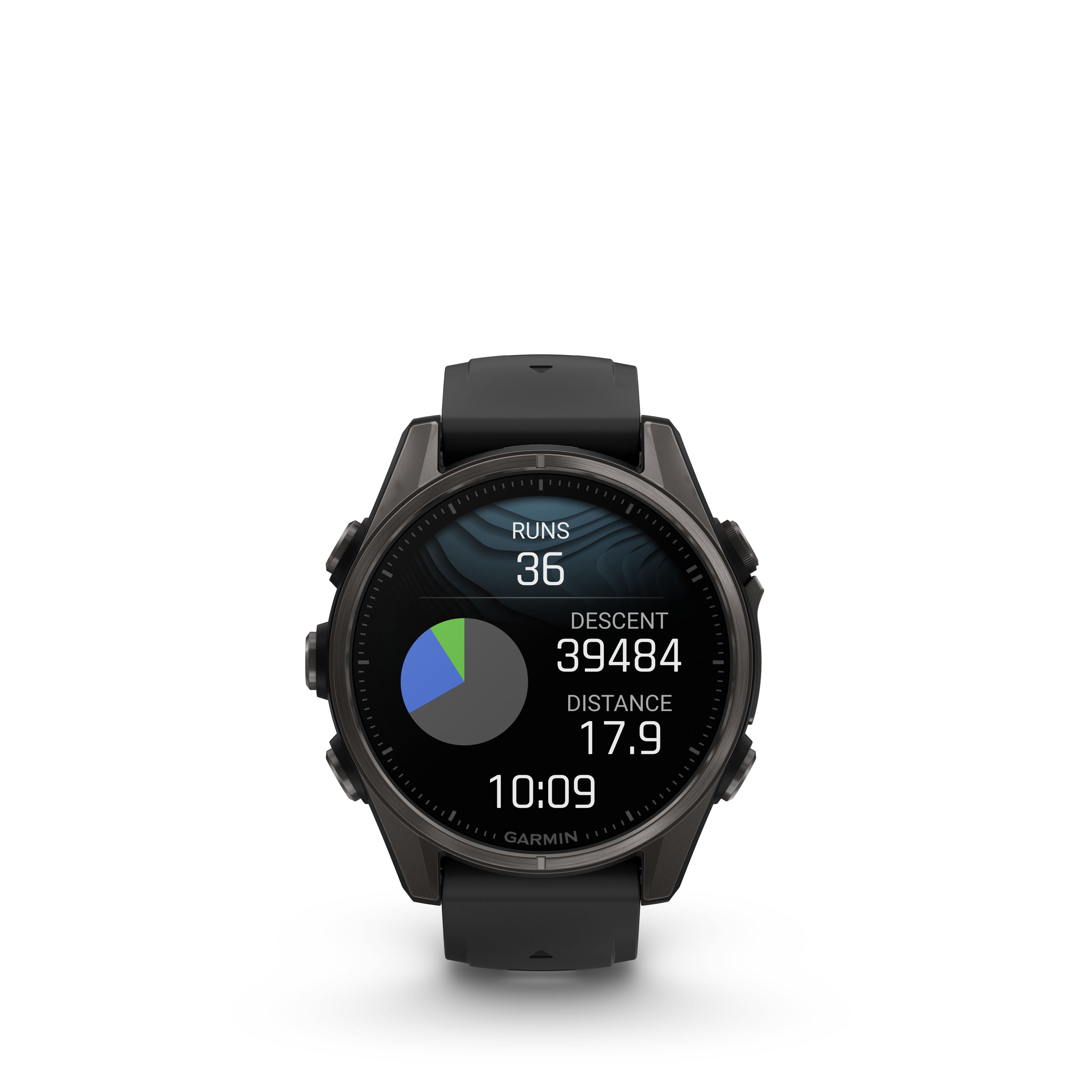 RELOJ GPS FENIX 8 43MM CARBON