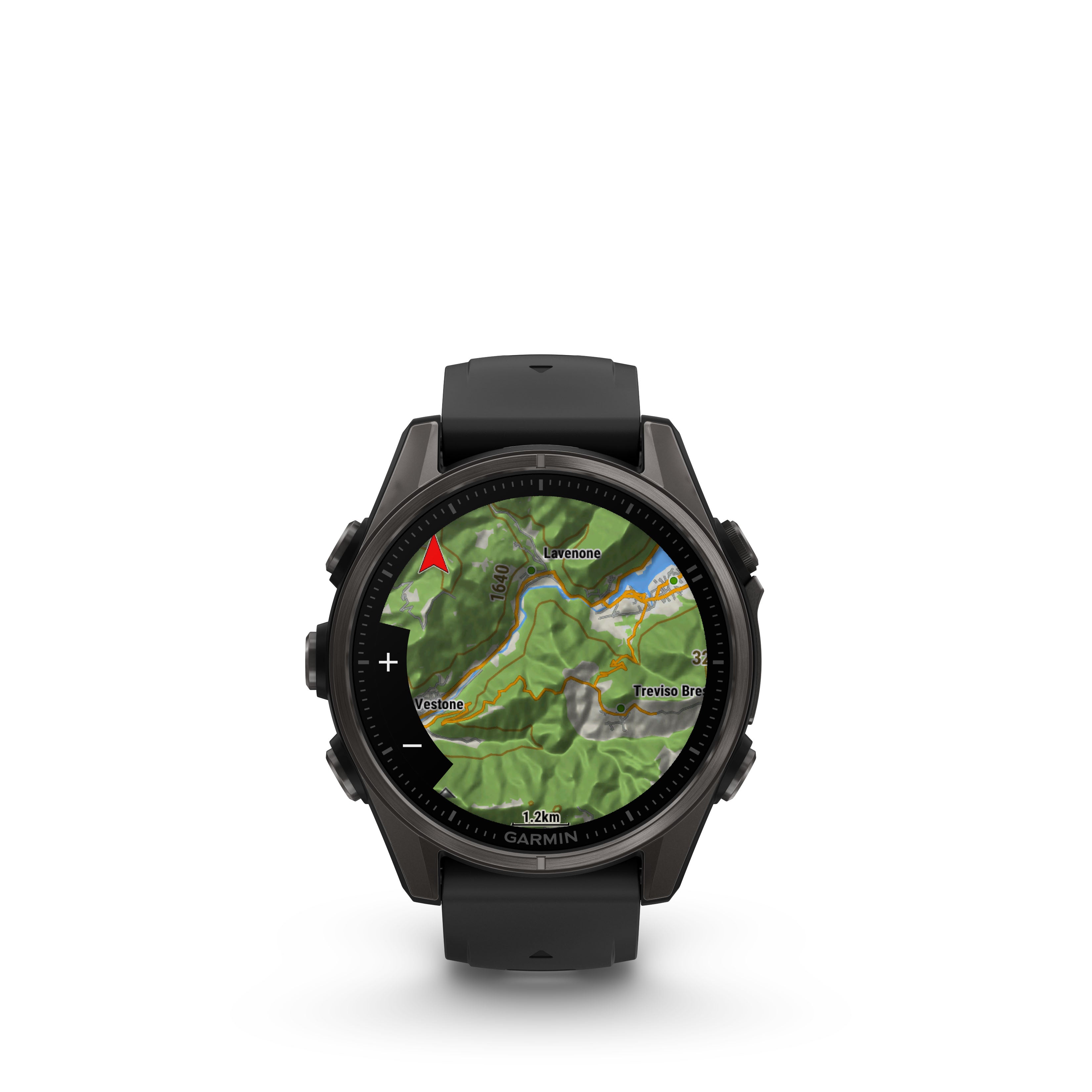 RELOJ GPS FENIX 8 43MM CARBON