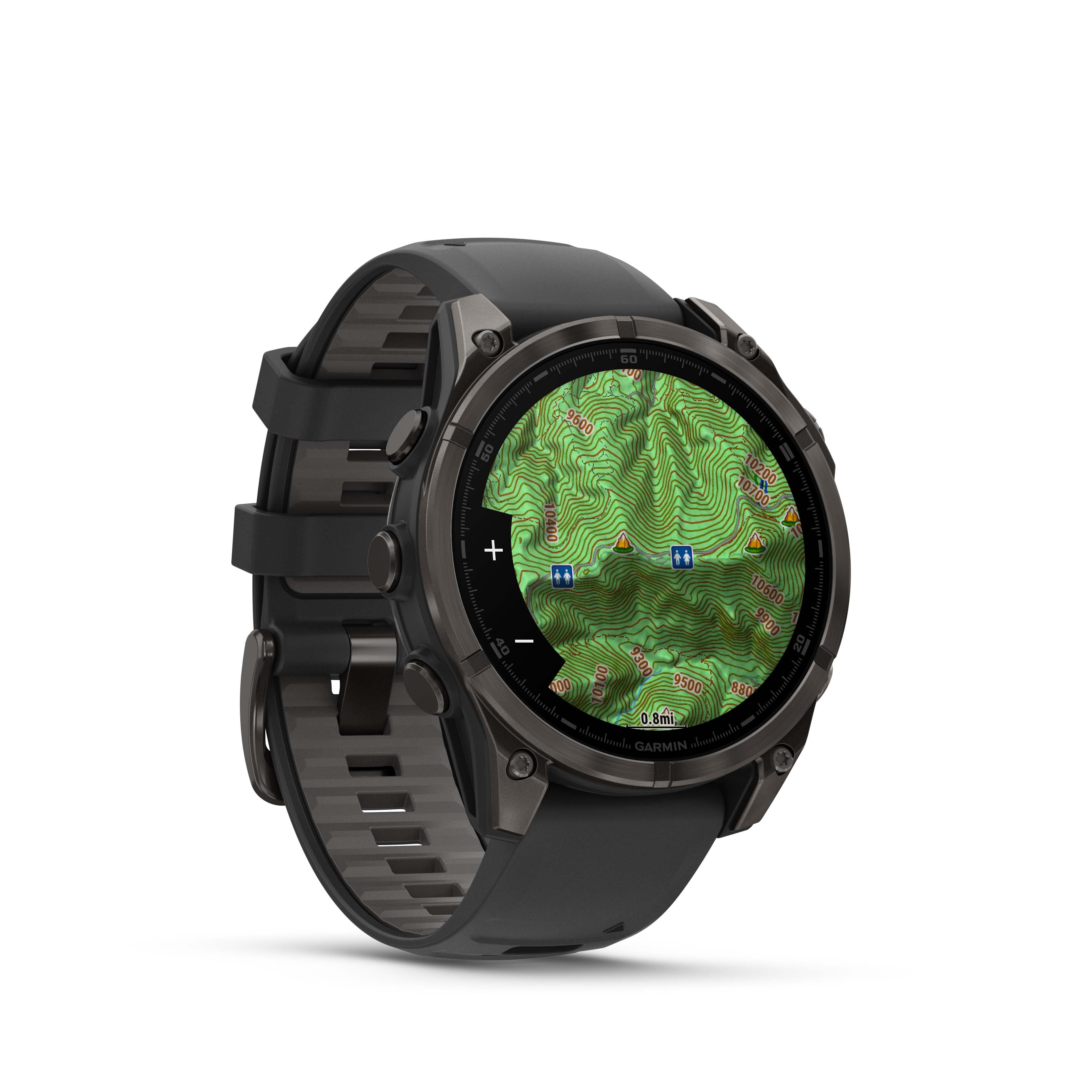 RELOJ GPS FENIX 8 47MM CARBON
