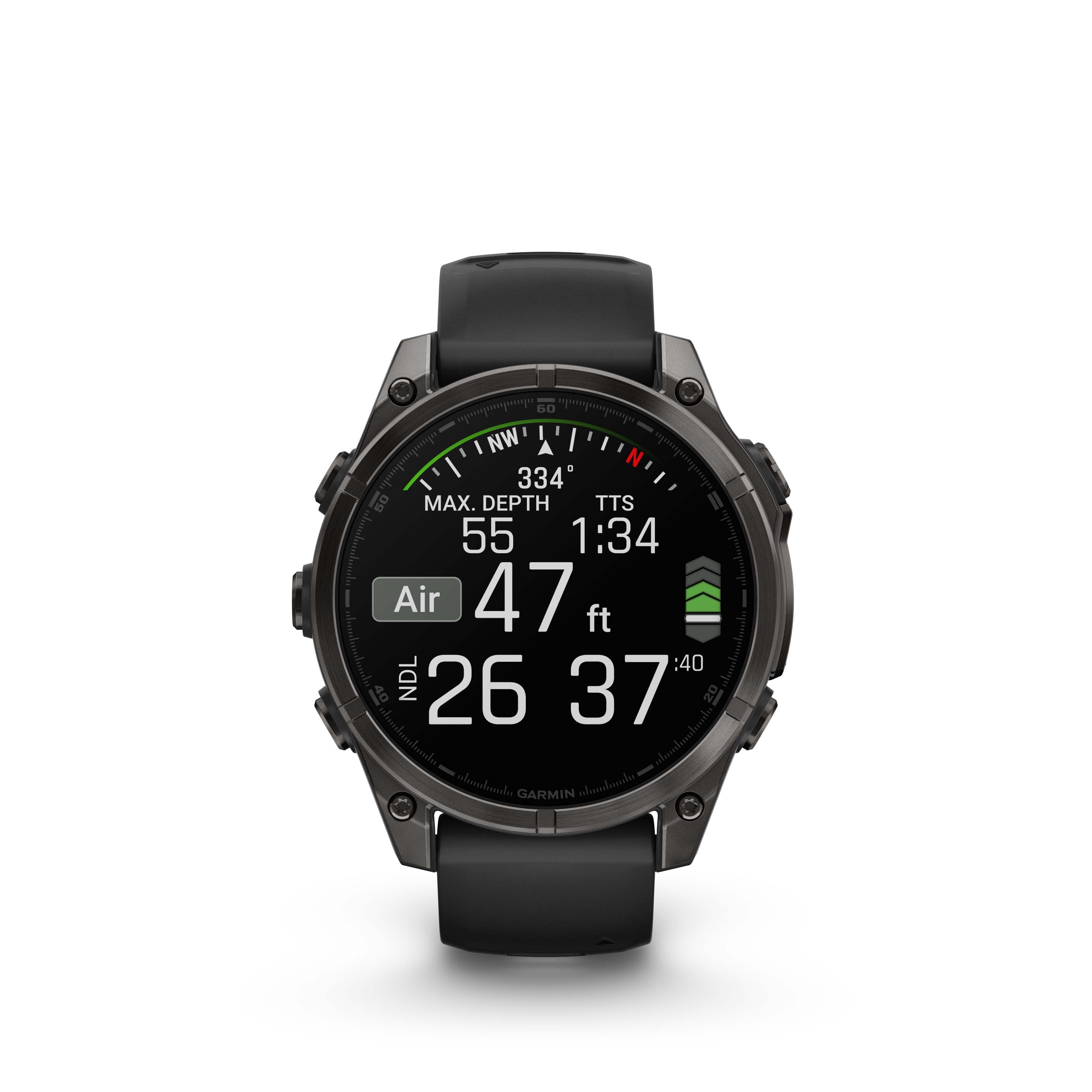 RELOJ GPS FENIX 8 47MM CARBON