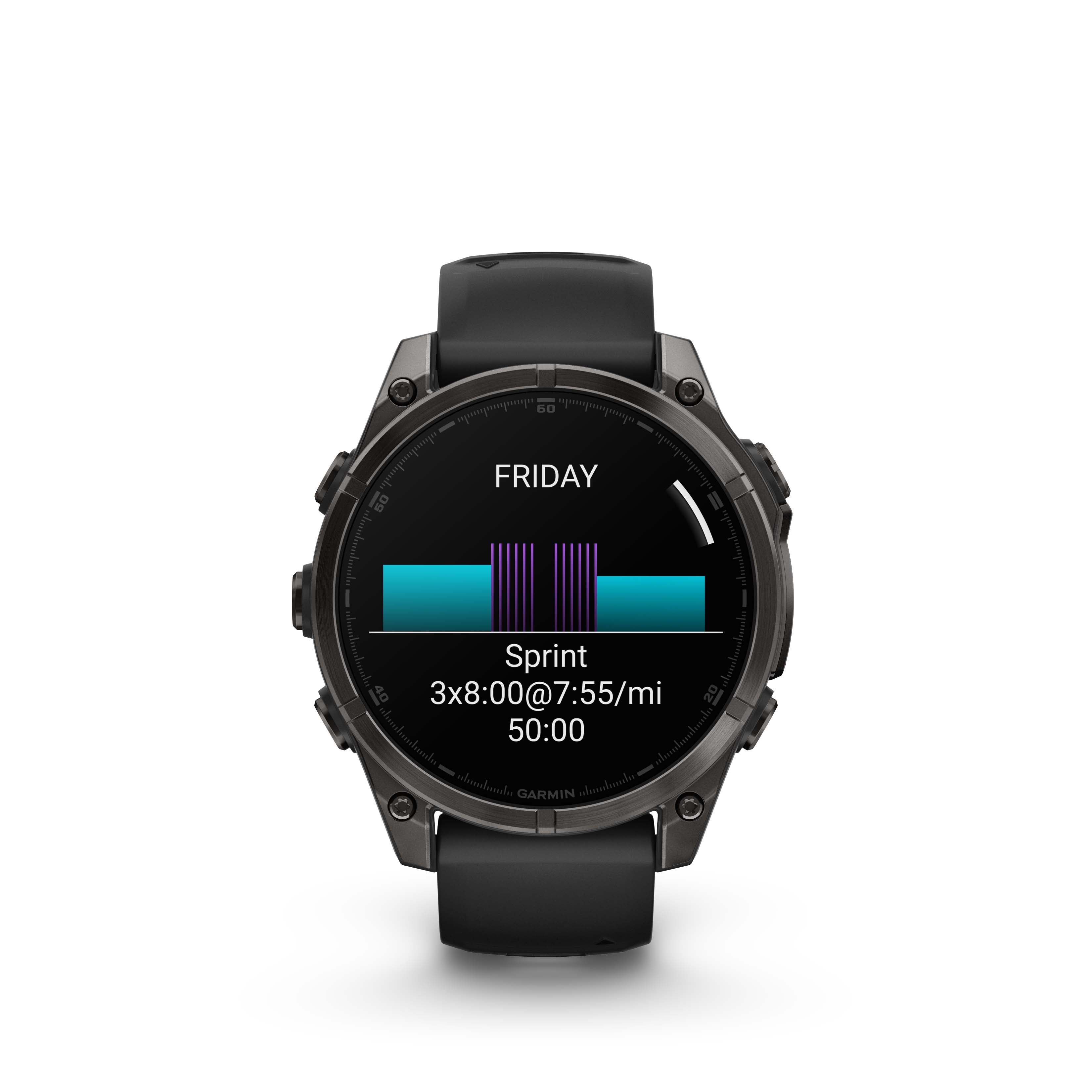 RELOJ GPS FENIX 8 47MM CARBON