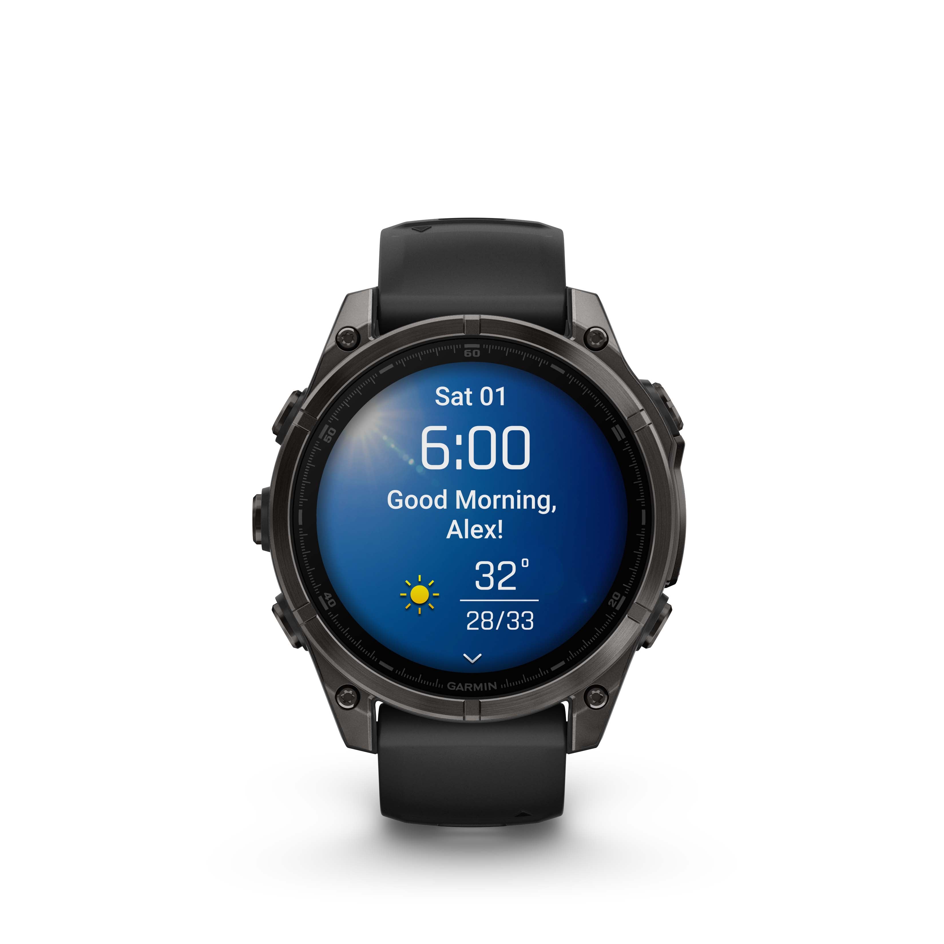RELOJ GPS FENIX 8 47MM CARBON