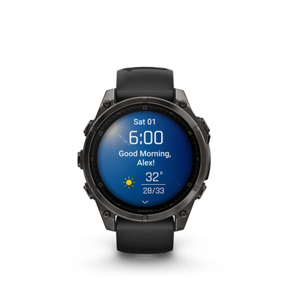 RELOJ GPS FENIX 8 47MM CARBON