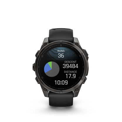 RELOJ GPS FENIX 8 47MM CARBON