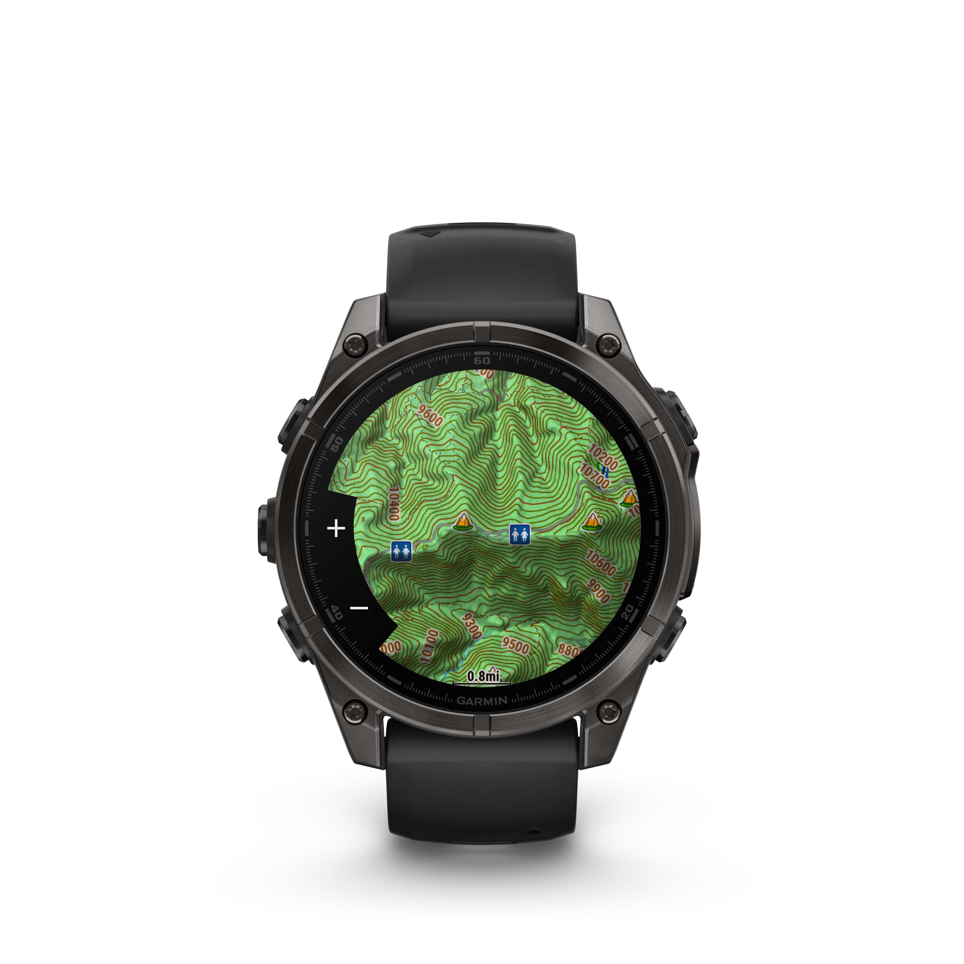 RELOJ GPS FENIX 8 47MM CARBON