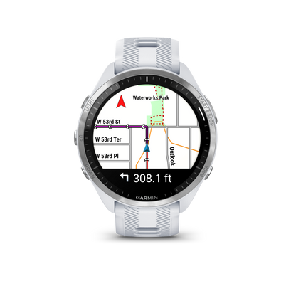 RELOJ GPS FORERUNNER 965 BLANCO