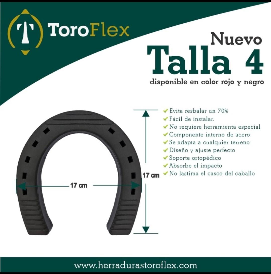 HERRADURA ANTIDERRAPANTE TOROFLEX