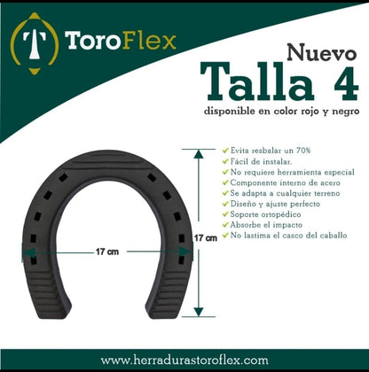 HERRADURA ANTIDERRAPANTE TOROFLEX