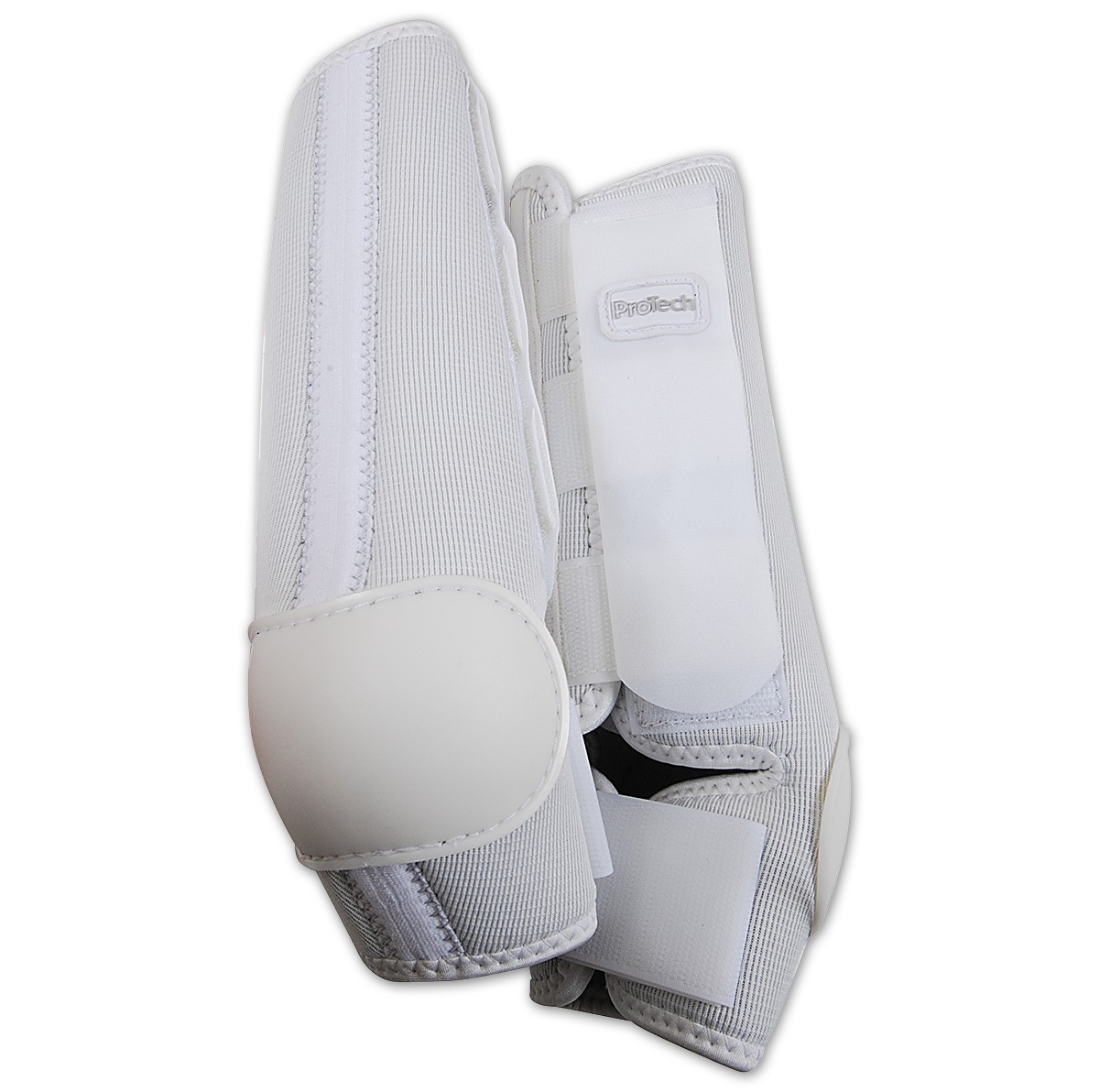 POLAINA CLASSIC EQUINE PROTECH HIND BLANCA MEDIANA